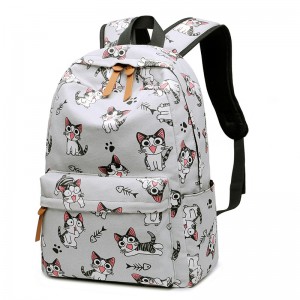 Kız ZSL127 için Yaratıcı Sevimli Karikatür Kedi Sırt Çantaları