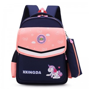 Colour Contrast Lightweight Schoolbag Cartoon Dinosaur Kindergarten Backpack ZSL116