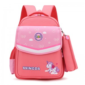 Kolor Kontras Lightweight Schoolbag Cartoon Dinosaur Kindergarten Backpack ZSL116