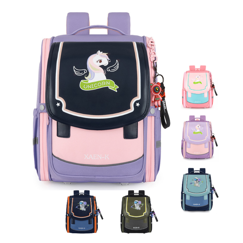 Detská základná škola veľkokapacitná taška cez rameno Bookbag pre chlapcov a dievčatá ZSL214