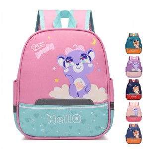 Cute Animal Backpack per i zitelli Kindergarten School Bag Cartoon Spine Shoulder Bag ZSL201