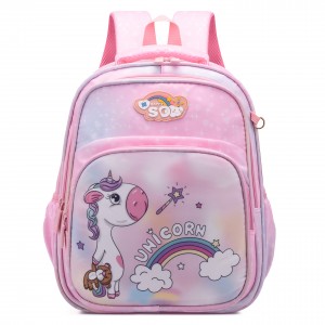 Kindergarten Schoolbag Girls Unicorn Student Bata Baby Light Backpack ZSL199