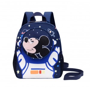 Cartoon Unicorn Kids Backpack Mickey ndi Minnie Travel Bag ZSL115