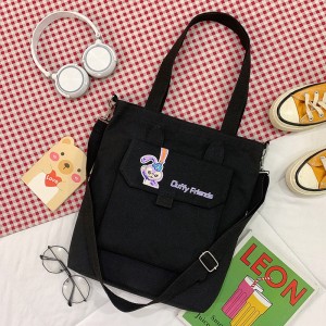 Cute Canvas One- One-shoulder Messenger Backpack ea Seithuti sa Mokotla o moholo oa ZSL135