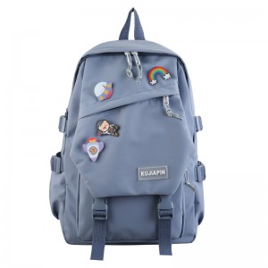 ጁኒየር ሁለተኛ ደረጃ ትምህርት ቤት Harajuku College Style Backpack XY6721