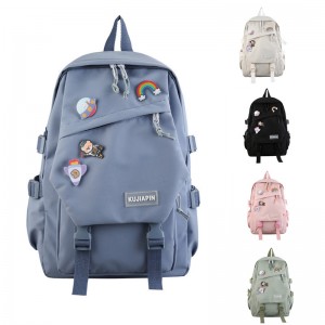 ጁኒየር ሁለተኛ ደረጃ ትምህርት ቤት Harajuku College Style Backpack XY6721