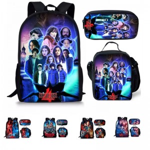Stranger Things 4 copii Rucsac Meal Bag Pencil Bag Student ZSL195
