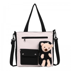 Srednjoškolska torbica velikog kapaciteta na jedno rame Fashion Bear ZSL136