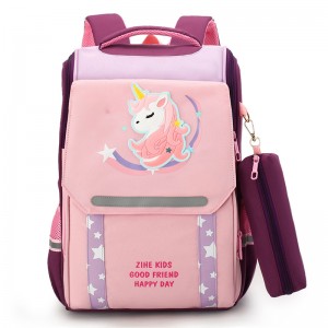 Unicorn Dakong Kapasidad Backpack Alang sa mga Bata ZSL163