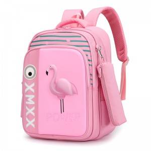 China osunwon Fashion Flamingo Oxford Back baagi Double ejika Children School baagi Kid Book Bag Child Backpack