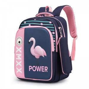 Κίνα Χονδρική Μόδα Flamingo Oxford Back Bags Double Shoulder Παιδικές Σχολικές τσάντες Παιδικό Βιβλίο Τσάντα Παιδικό Σακίδιο