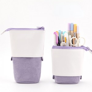 ប្រអប់ខ្មៅដៃសិស្សសាលាបឋមសិក្សា Cute Retractable Stationery Bag XY7012323