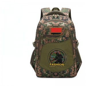 Камуфляжный рюкзак большой емкости Студенческая школьная сумка XY6719