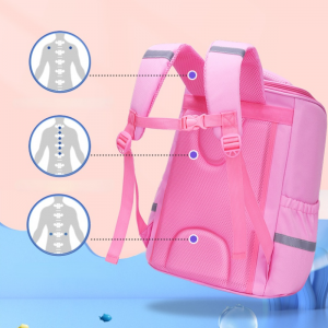 حقيبة ظهر مدرسية ابتدائية عالية السعة لجراحة العظام للأطفال مطبوعة بالليزر حقائب عادية