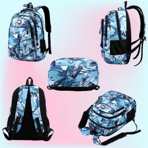 გოგონები ბიჭები დიდი ტევადობის სკოლის ჩანთა დაწყებითი სკოლის ზურგჩანთა გარე სამოგზაურო ჩანთა