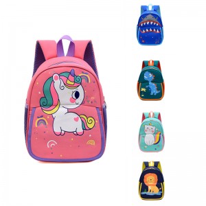 ງາມ Shark Unicorn ເດັກນ້ອຍ Backpack School Bookbag ZSL114