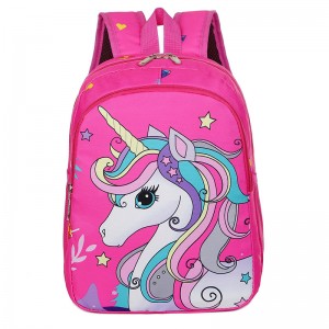 Παιδικό σακίδιο πλάτης Unicorn χαριτωμένο σχολική τσάντα νηπιαγωγείου XY6736