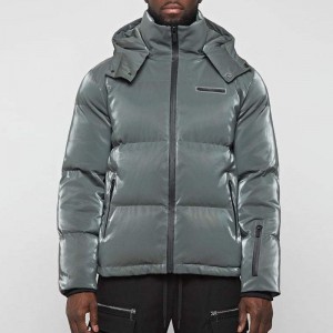 puffer jacket factory shiny down manufacture zivistanê dabînkerê çakêtê