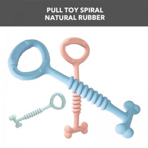 Interactive play natural rubber CHEW TOYS