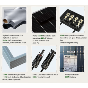 N-TYPE TOPCON 415W-465W Solárny panel solárny modul výrobná cena
