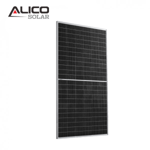 Alicosolar Mono 132 ნახევარუჯრედიანი ორმხრივი მზის პანელები 470W 475w 480w 485w 490w 182mm cell 10BB
