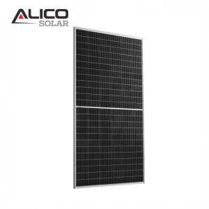 ʻO Alicosolar Mono 144 hapalua mau ʻāpana Bifacial solar panels 515W 520w 525w 530w 535w 182mm cell 10BB