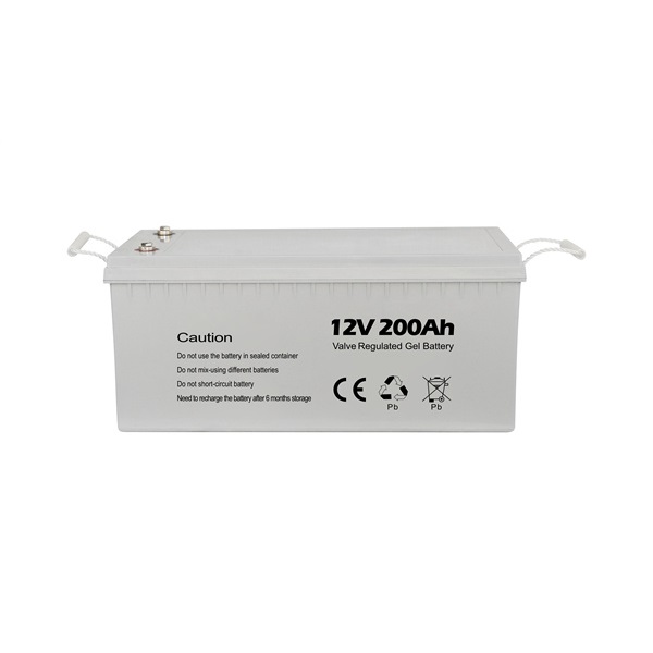 Factory direct supply high capacity 12v 200ah agm gel solar battery Featured Image