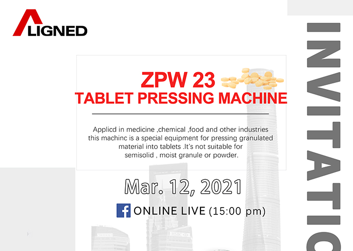 Welcome to the online live show about the tablet press.