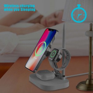 4-in-1 Foldable Wireless Charger Dock