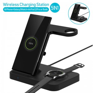 5-in-1 Apple Wireless Charger Dock