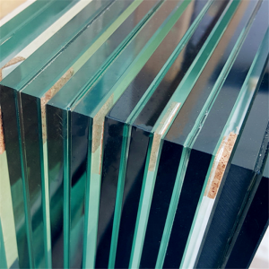Tempered Laminated Fluted Glass for Glass Balcony Balustrade