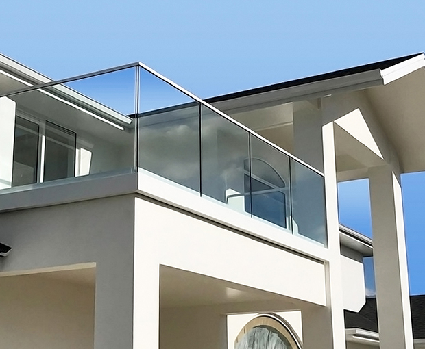 Ag20 ingebed volledig glazen balustradesysteem