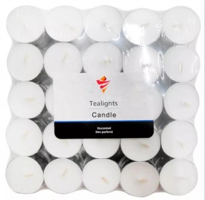 High definition Color Candle - Paraffin wax 12g tealight unscented candle  – Aoyin