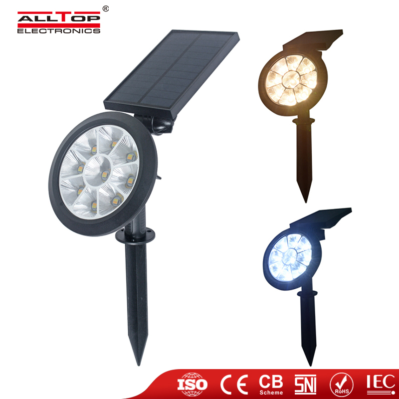 Alltop IP65 Waterproof Adjustable Solar Spot Light