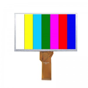 7 လက်မ LCD TN မျက်နှာပြင် / Module / 800*480 / RGB အင်တာဖေ့စ် 50PIN