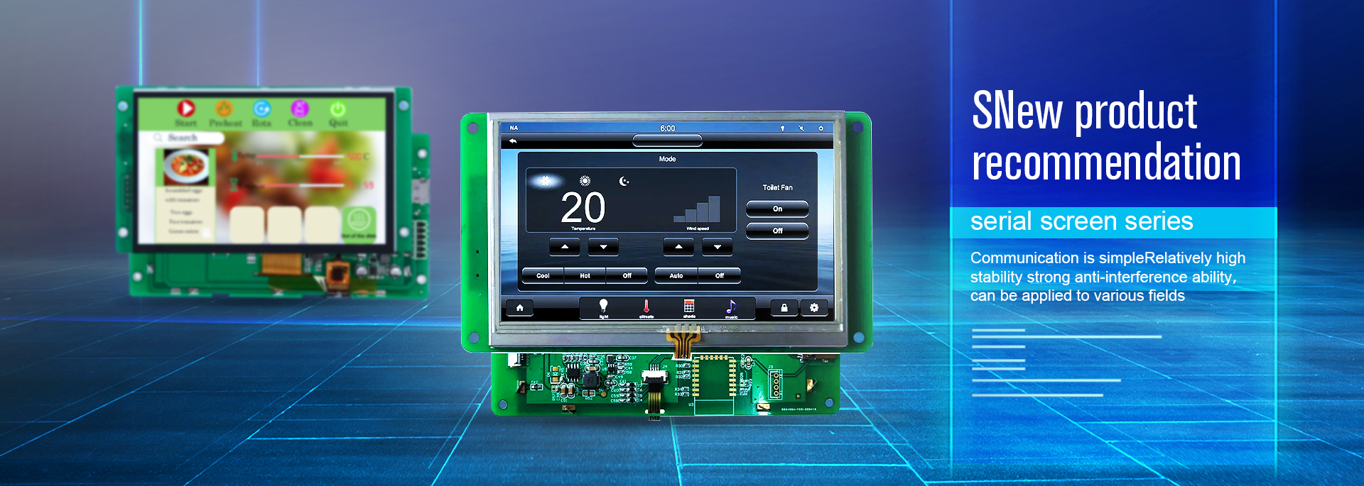 Industrial TFT-LCD display