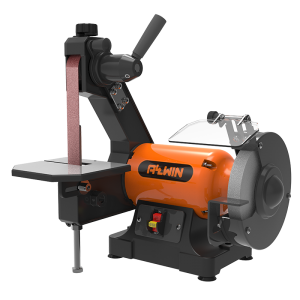 150mm combo bench grinder sander for metal, wood, glass multi materials sanding and finishing
