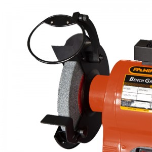 Inaprubahan ng CE ang 200mm bench grinder na may flexible working light, wheel dressing tool at coolant tray