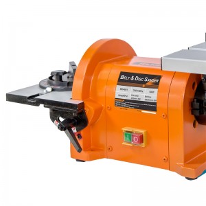 CSA Approved Motor Direct drive 8″ disc at 4″x36″ belt sander na may integral dust collection