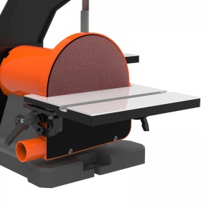 Bagong pagdating CE certified 550W motor direct drive 25 * 1066mm belt at 200mm disc sander