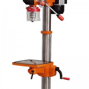 13 inch floor standing drill press na may laser at LED light
