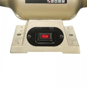 Amoladora de banco para trabajos pesados ​​de 370 W y 150 mm aprobada por CE/UKCA para carpintería