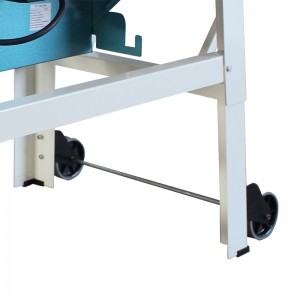 Serra de mesa de 500 mm com proteção de serra pendular BG aprovada