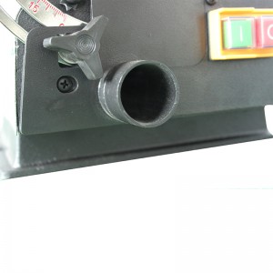 Máy cưa cuộn tốc độ thay đổi 16 inch được CSA phê duyệt với máy thổi bụi tích hợp