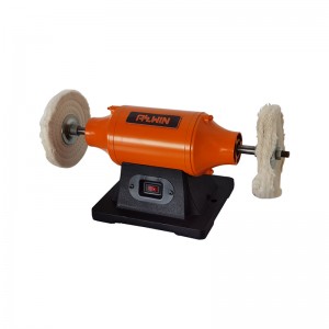 3/4HP low speed 8 inch bench polisher with long shaft