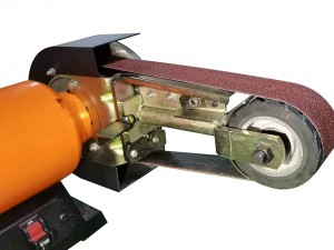 200mm combo multi-tool bench grinder sander na may magnifier shield