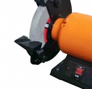 200 mm kombinert benksliper og -sliper med flere verktøy med forstørrelsesskjerm