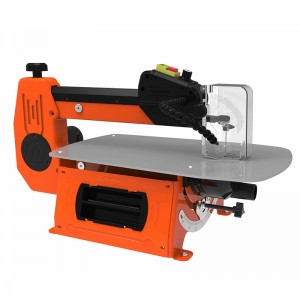 Professional 458mm variable speed scroll saw with unique arm lift design