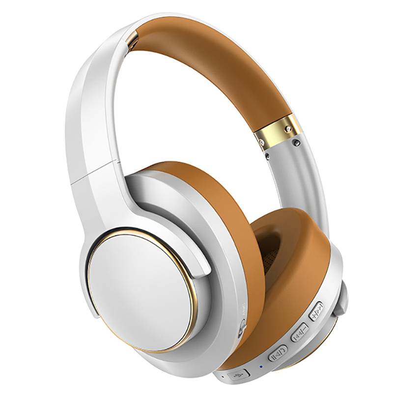 Kontrol Kebisingan Aktif Logo Custom Made low moq menyesuaikan earphone casque ANC 808 Headphone Nirkabel Bluetooth Dengan Mikrofon Gambar Unggulan