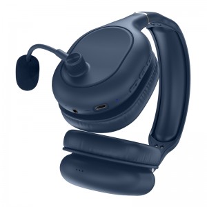ใหม่ 2021 Idea Truly Stereo Office Headphone ไร้สายทำงานจากชุดหูฟังที่บ้านพร้อมไมโครโฟน